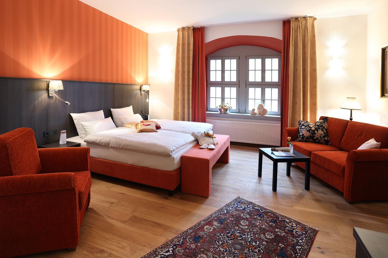 Hotel Garni Schloss Schoenberg Bad Brambach Ngoại thất bức ảnh